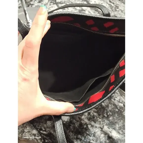 Coach mini city zip tote in wild plaid - Picture 5 of 10